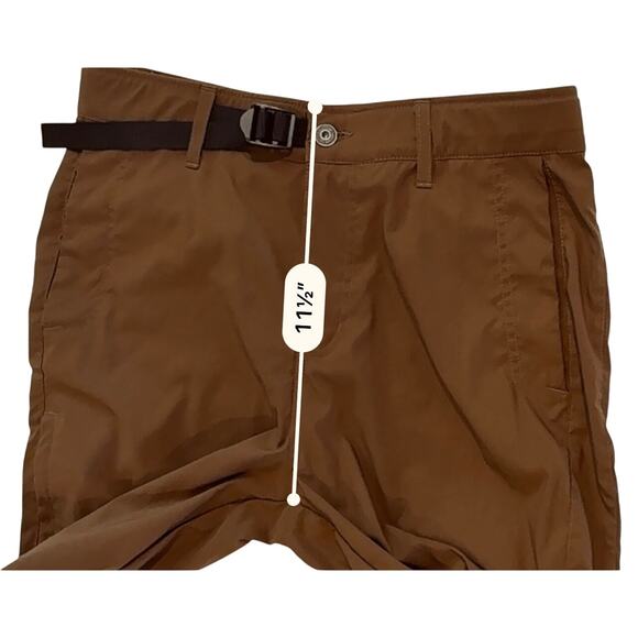 Avalanche Quick Drying Hiking Camping Pants MEDIUM Brown Nylon Stretch Gorpcore - Picture 7 of 11